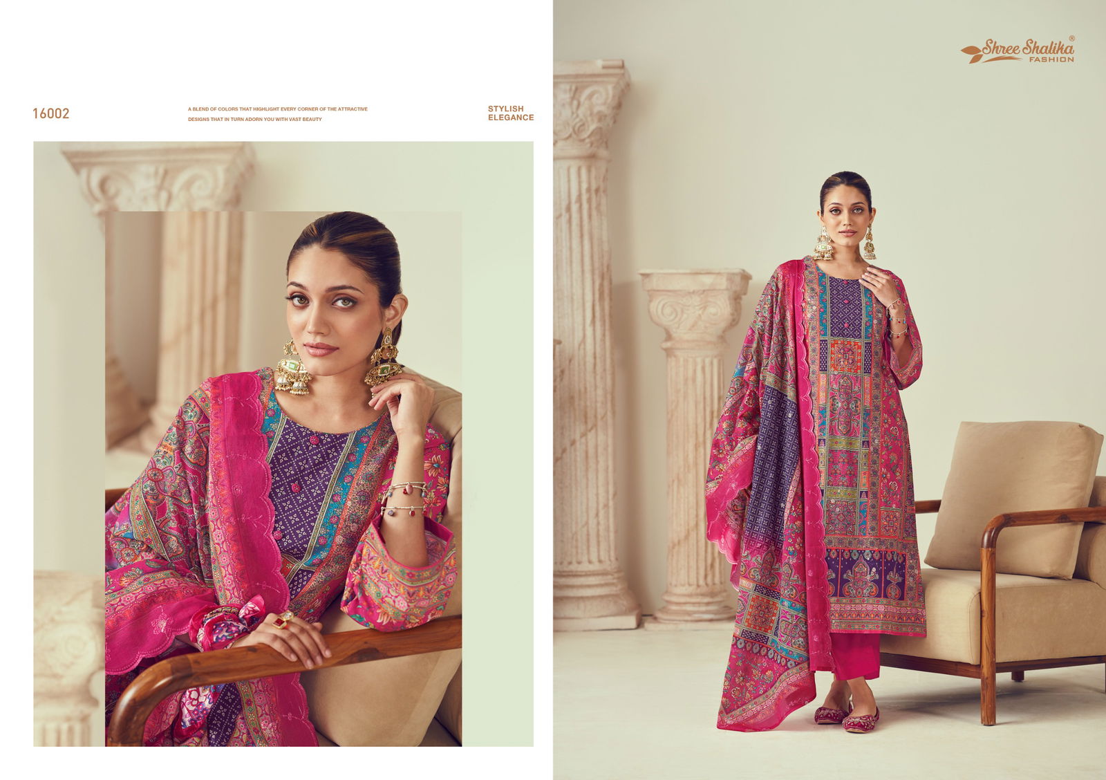 Mannat Vol 16 By Shree Shalika Lawn Cotton Dress Material Exporters In India